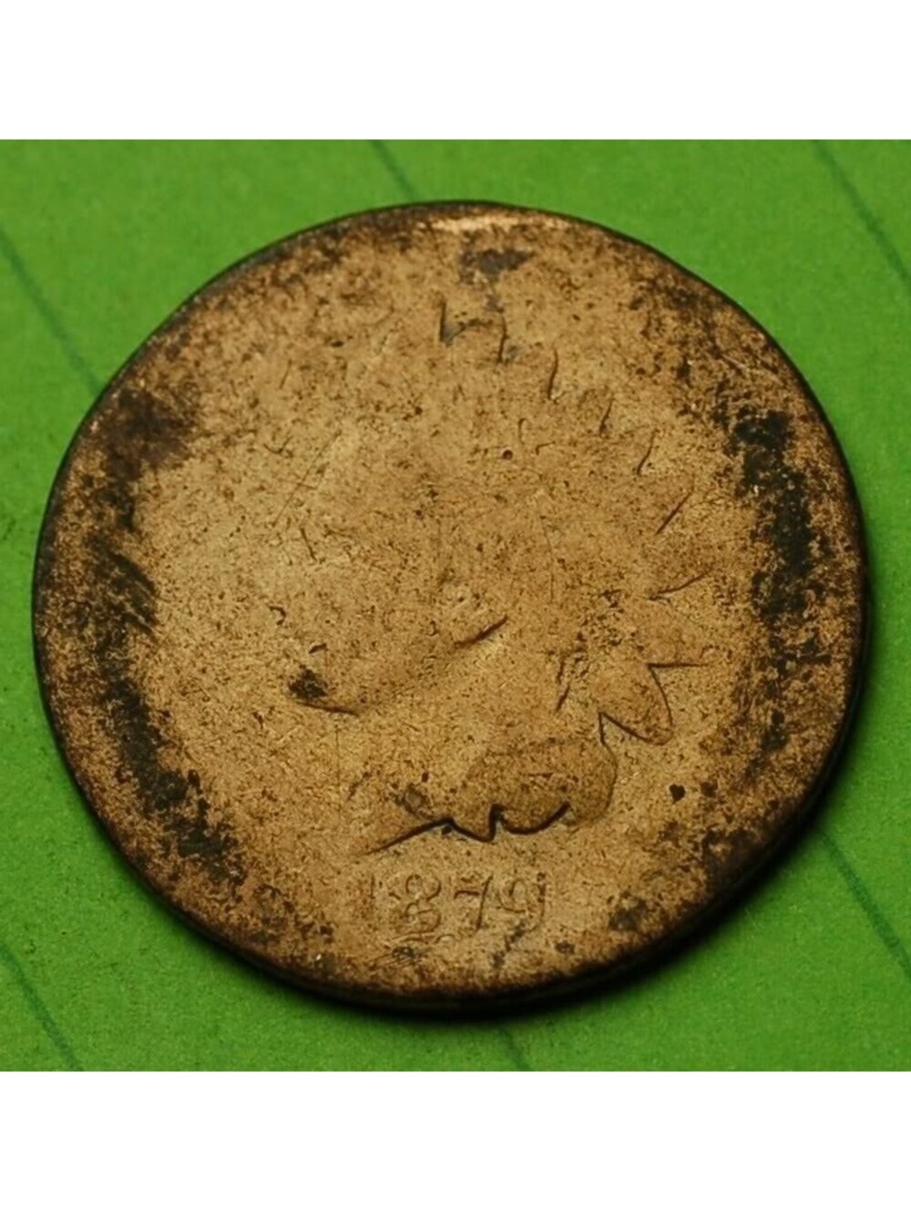 W634 1879 Indian Head Cent Penny 1c - Check Out Our Store old coin money collect
